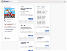Tablet Screenshot of cetinmotor.blogcu.com