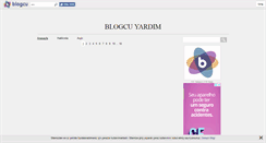 Desktop Screenshot of blogcuyardim.blogcu.com