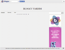 Tablet Screenshot of blogcuyardim.blogcu.com