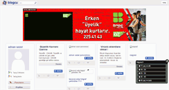 Desktop Screenshot of adnansezer.blogcu.com