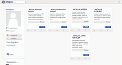 Desktop Screenshot of antalyaili.blogcu.com