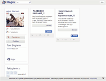 Tablet Screenshot of facebizim.blogcu.com