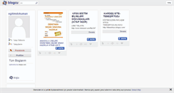 Desktop Screenshot of egitimdokuman.blogcu.com