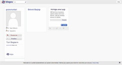 Desktop Screenshot of gozsorunlari.blogcu.com