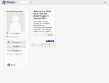 Tablet Screenshot of barcelona-porto.blogcu.com