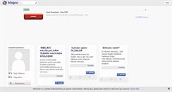 Desktop Screenshot of meslekhastaliklari.blogcu.com