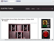 Tablet Screenshot of elektrikertunca.blogcu.com