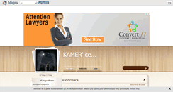 Desktop Screenshot of kamerce.blogcu.com