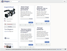 Tablet Screenshot of magazin24saat.blogcu.com