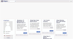 Desktop Screenshot of bingolspor.blogcu.com