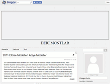 Tablet Screenshot of derimontlar.blogcu.com