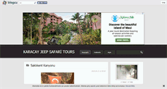 Desktop Screenshot of karacayjeepsafari.blogcu.com