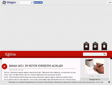 Tablet Screenshot of egitim.blogcu.com