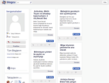 Tablet Screenshot of bergamahaber.blogcu.com