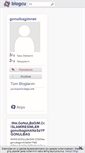Mobile Screenshot of gonulbagimnet.blogcu.com