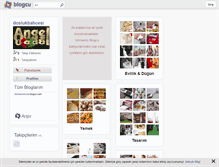 Tablet Screenshot of doslukbahcesi.blogcu.com