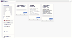 Desktop Screenshot of cocukparki.blogcu.com