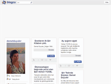 Tablet Screenshot of demetduyuler.blogcu.com