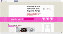 Desktop Screenshot of kizarmisekmek.blogcu.com