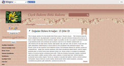 Desktop Screenshot of cicekbakimi.blogcu.com