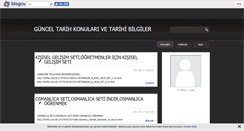Desktop Screenshot of gunceltarih.blogcu.com