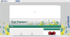 Desktop Screenshot of orgu-paylasim1.blogcu.com