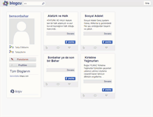 Tablet Screenshot of bensonbahar.blogcu.com