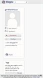 Mobile Screenshot of gereksizbeyza.blogcu.com