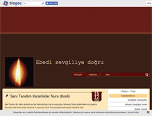 Tablet Screenshot of ebedisevgiliyedogru.blogcu.com