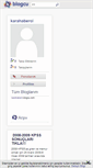 Mobile Screenshot of karahaberci.blogcu.com