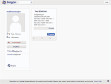 Tablet Screenshot of mahmutucan.blogcu.com