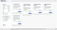 Desktop Screenshot of gulenev.blogcu.com