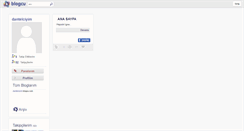 Desktop Screenshot of dantelciyim.blogcu.com