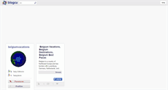 Desktop Screenshot of belgiumvacations.blogcu.com
