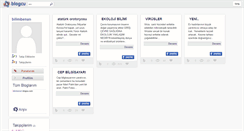Desktop Screenshot of bilimbenan.blogcu.com