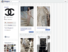Tablet Screenshot of chanel.blogcu.com