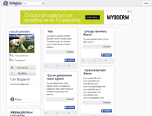 Tablet Screenshot of cocukcaresim.blogcu.com