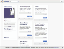Tablet Screenshot of mikeportnoy.blogcu.com