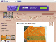 Tablet Screenshot of deryapiko.blogcu.com