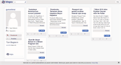 Desktop Screenshot of guncelimsi.blogcu.com