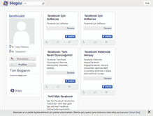 Tablet Screenshot of facebooktr.blogcu.com