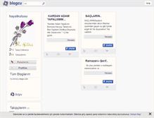 Tablet Screenshot of hayatkutusu.blogcu.com