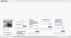 Desktop Screenshot of hakanaltundas.blogcu.com