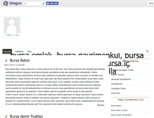 Tablet Screenshot of bursa-emlak.blogcu.com