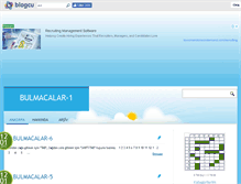 Tablet Screenshot of bulmacalarky.blogcu.com