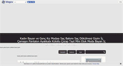 Desktop Screenshot of modabayan.blogcu.com