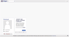 Desktop Screenshot of filimizleyek.blogcu.com