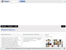 Tablet Screenshot of magazin-blog.blogcu.com