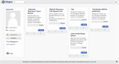 Desktop Screenshot of habertek.blogcu.com