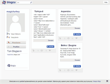 Tablet Screenshot of magicturkey.blogcu.com